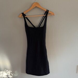 HALARA Charcoal Black Dress